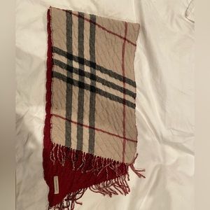 Limited edition Burberry Cashmere and Wool scarf